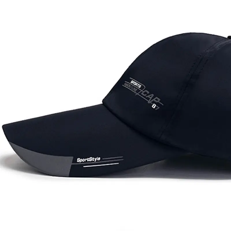 Baseball Cap Sports Solid Color Sun Hat Casual Fashion Outdoor Hip-Hop For Men and Women