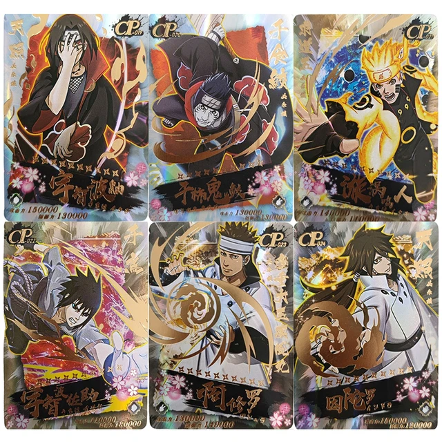 Coleção de personagens de Anime Flash Card, Naruto, Gaara, Hatake, Kakashi,  Série Pr, Conjunto completo, Brinquedo, Presente de Natal, 42 folhas -  AliExpress