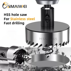 Cobalt High - Speed Steel Hole Saw Set for Metal and Stainless Steel Drilling (18mm)