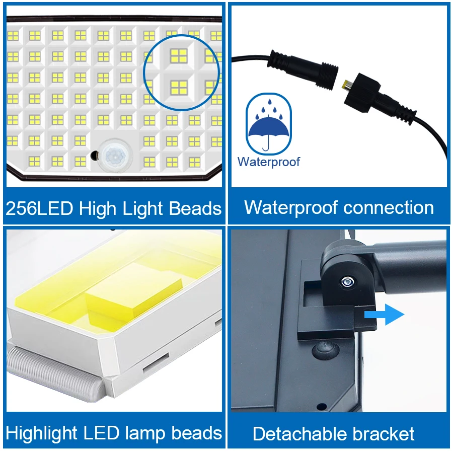 256 LED Outdoor Solar Light 7