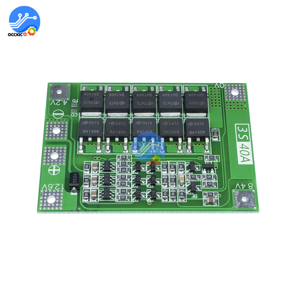 Batterie Drone 3S 40A 60A Lipo Enhanced Balanced - Lot 3 Pièces
