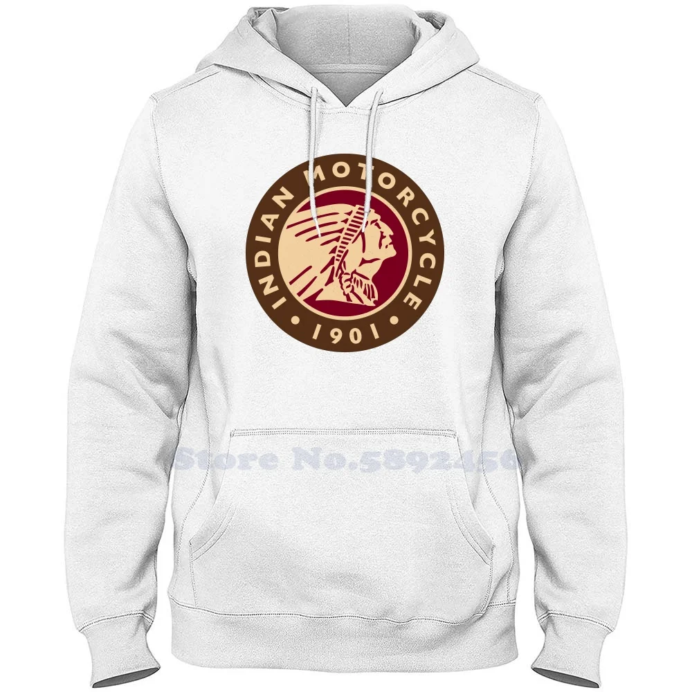 

Indian Motor Cycles Casual Clothing Sweatshirt Printed Logo Graphic Large Size Hoodie