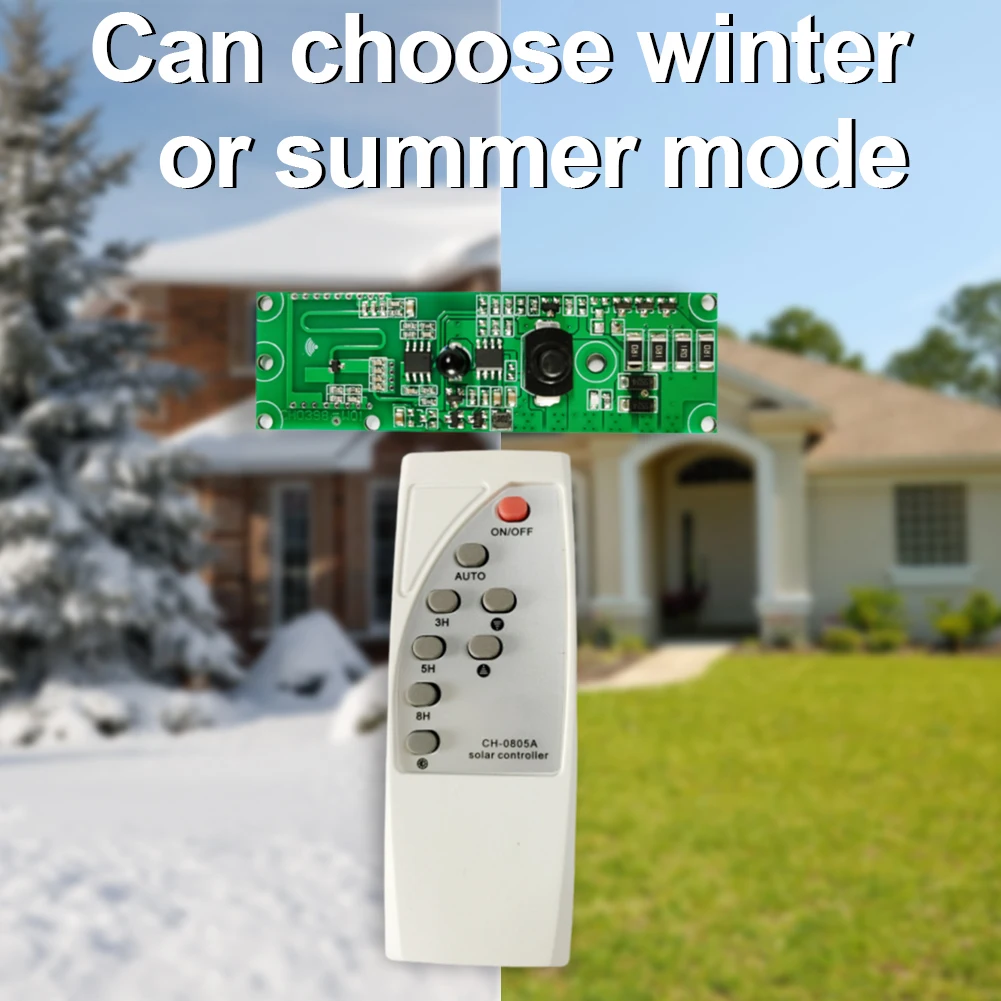 Solar Generator Charge Controller with Remote Control Solar Charge Board Multi-function Practical Creative Human Body Induction