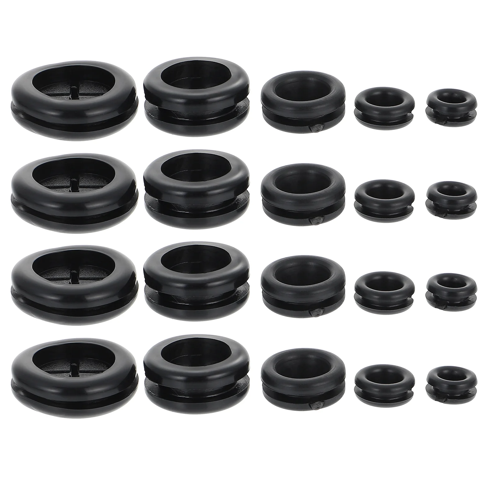 

50 Pcs Rubber Band Wire Protective Gasket Dust-proof Protector Sealing Washer Double Sided