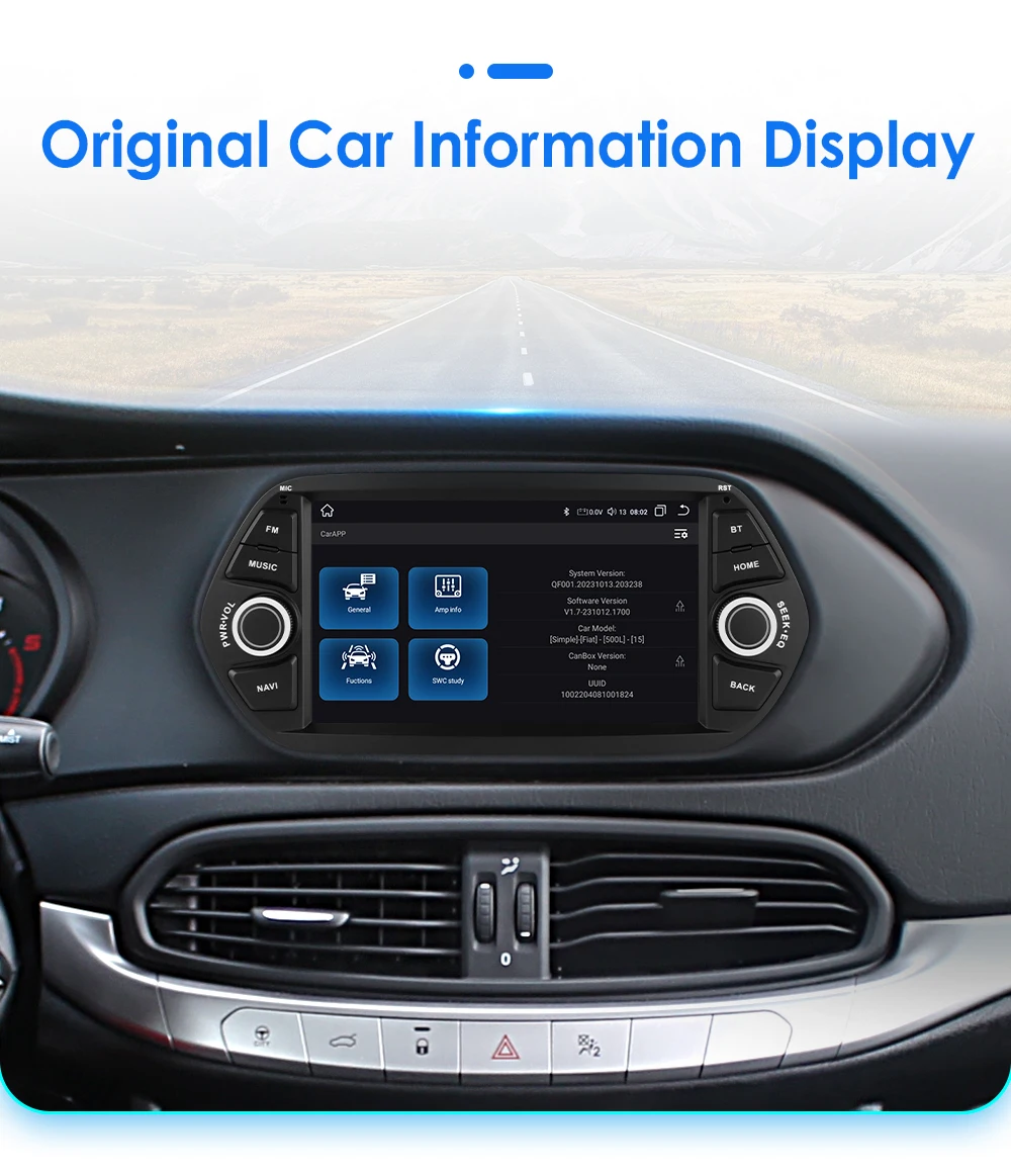 7 zoll Android Auto radio Für Fiat Tipo Egea 2015 2016 2017 mutlimedia player 4G 8 Core Autoradio Carpalay GPS Stereo 2din Bildschirm – Detail 36
