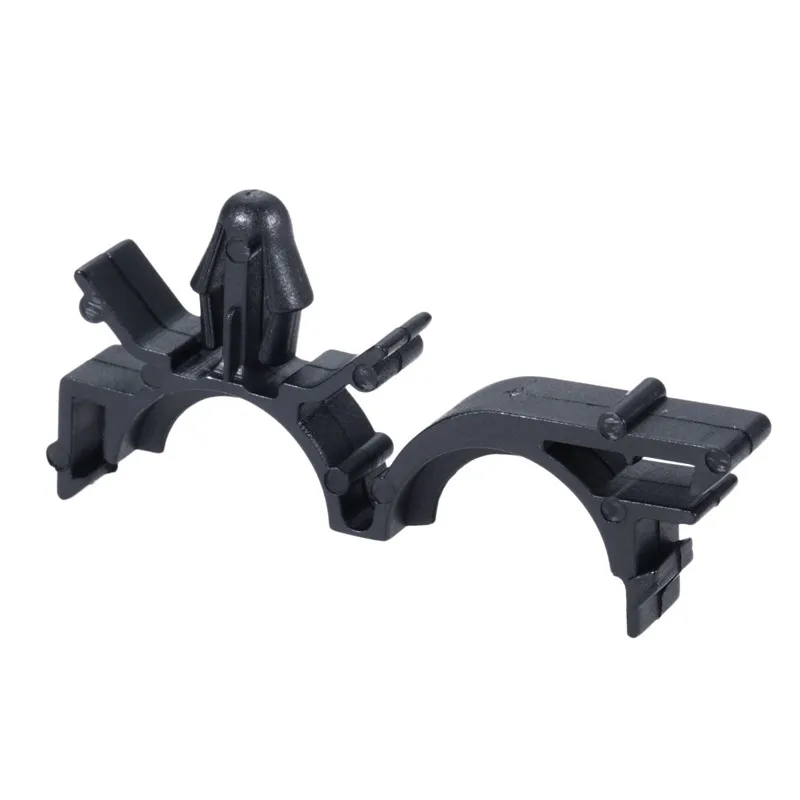 25pcs Black Nylon Car Wire Loom Routing Clips Inside