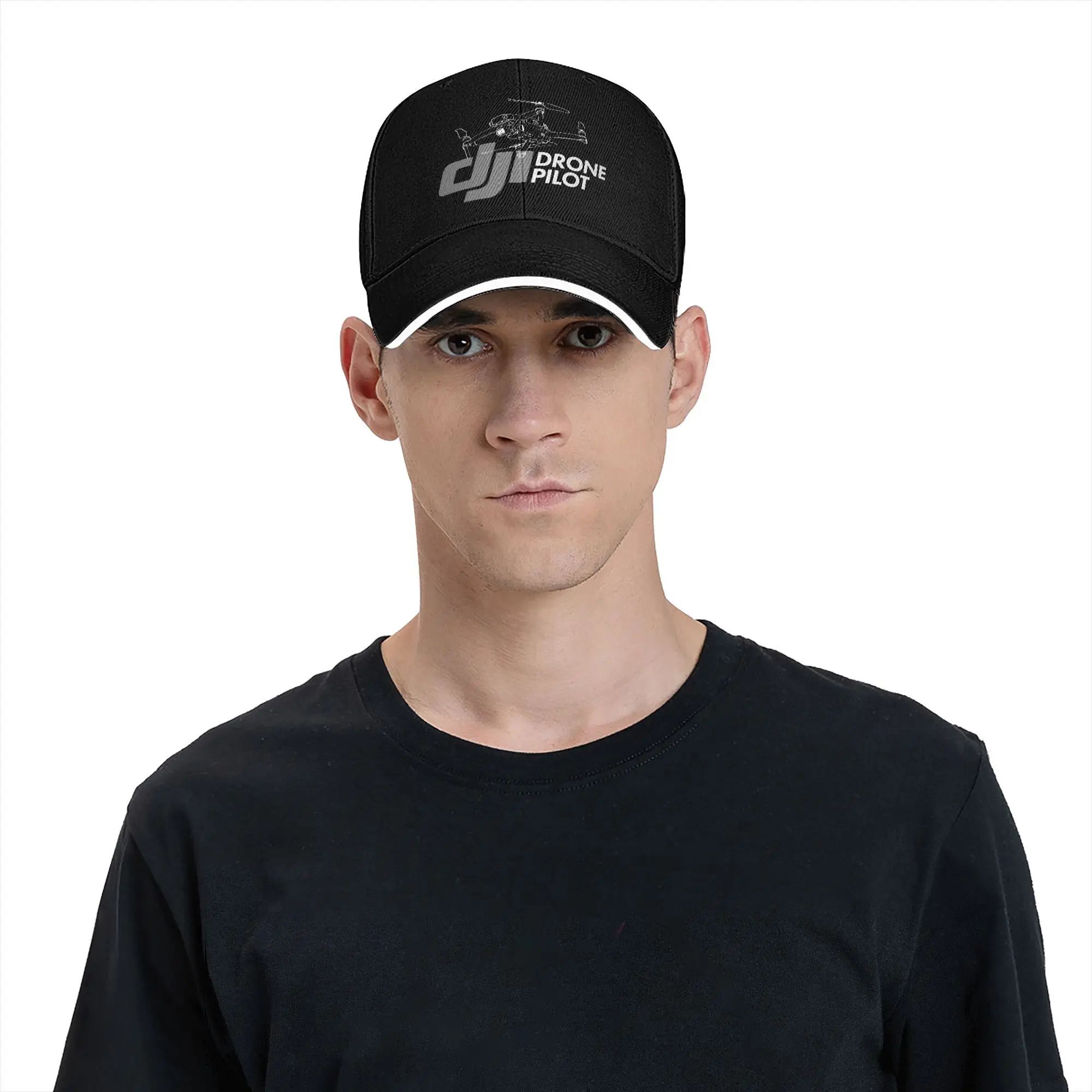 Baseball Cap Dji Drone Pilot Stuff Unisex Trucker Hat Adjustable Snapback Baseball caps Baseball cap Trucker hat