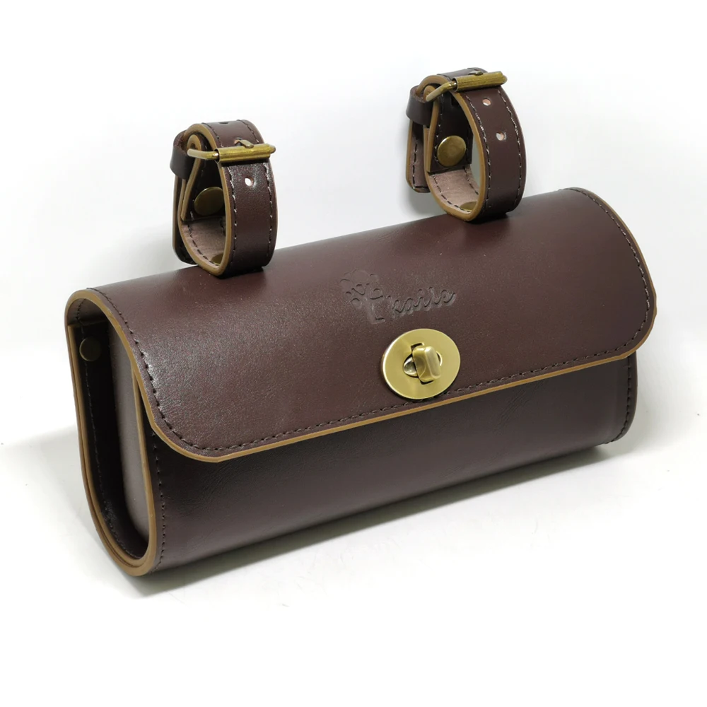 KOSTENLOSE Retro Fahrrad Heckträger Tasche Lenker Vorne Mountainbike Schwanz Tasche Hängen Zurück Pu Mater Mehrere Stile Q1093 – Detail 36