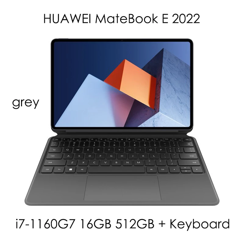 HUAWEI-Tablette PC MatePleE, 2022 pouces, plein écran OLED, 2 en 1, ordinateur portable i5/i7, 16 Go, 12.6 Go, Iris Xe rouge, Windows 11, 512 9