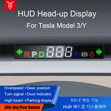 YZ – affichage tête haute pour Tesla Model 3 Y HUD, accessoire pour compteur de vitesse