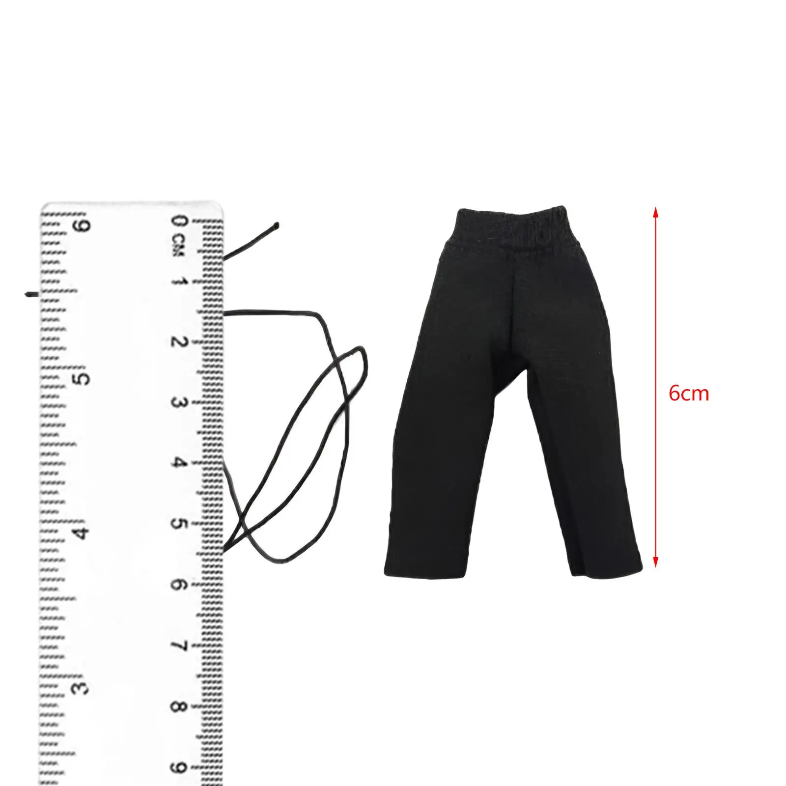 1:18 Scale Miniature Casual Trouser for 3.75`` Man Figures Accessory Costume