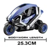 RC Motorcycle 1:8 Scale 2.4GHz 3 Wheels Off-Road  Vehicle ATV With LED Headlights Remote Control Drift Car motos Toys Kids Gift 5