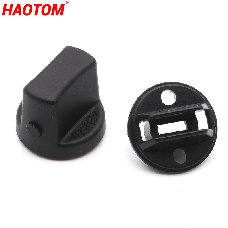 Car Ignition Key Knob Push Turn Switch Key Ignition Knob Set For