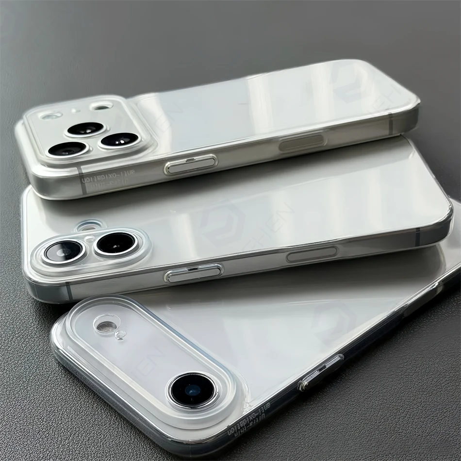 Ultra Thin Clear Silicone Phone Case - Transparent Soft Back Cover
