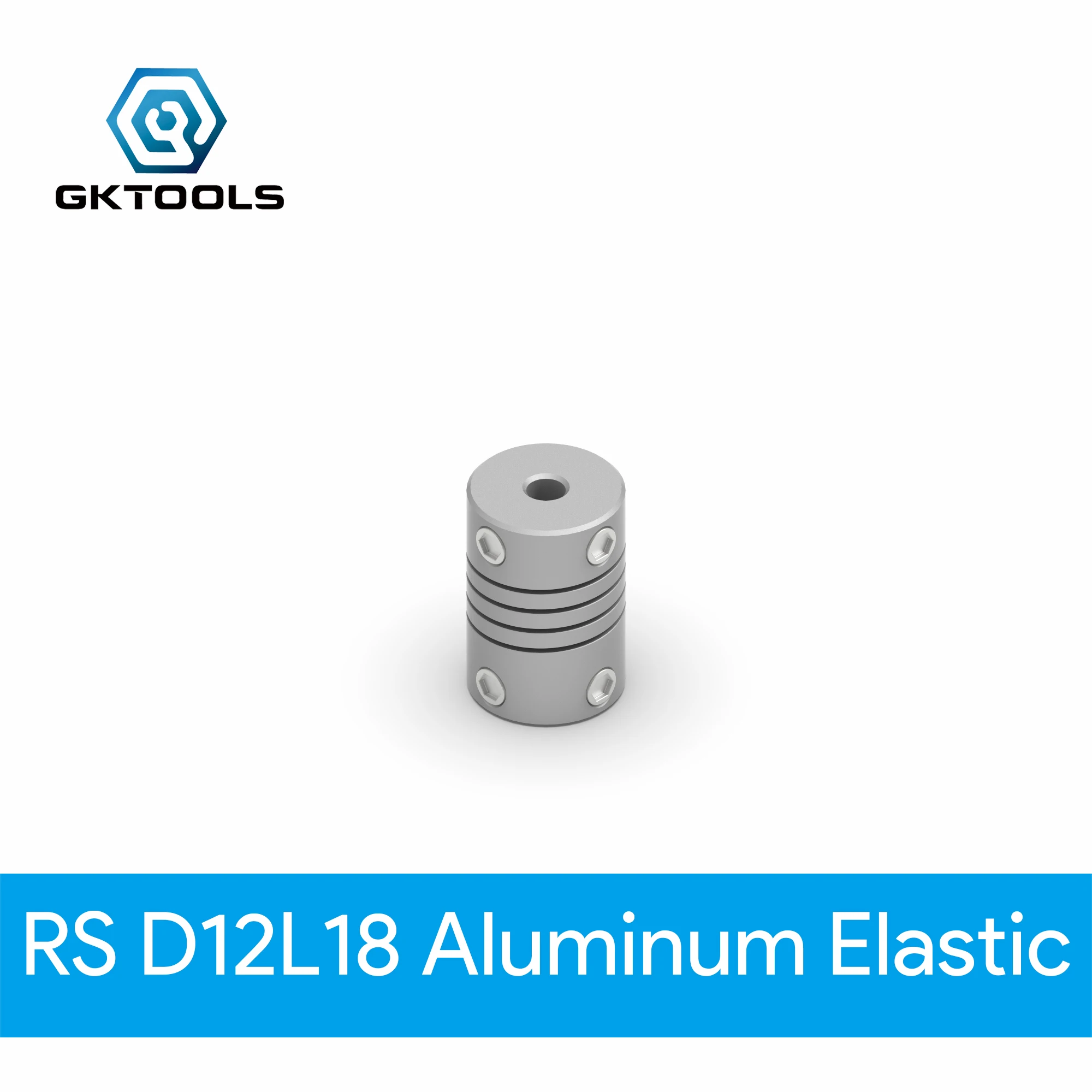 

GKTOOLS Aluminium CNC Motor Jaw Shaft Coupler 2mm To 6mm Flexible Coupling OD 12x18mm Dropshipping 2/3/3.17/4/5/6 mm