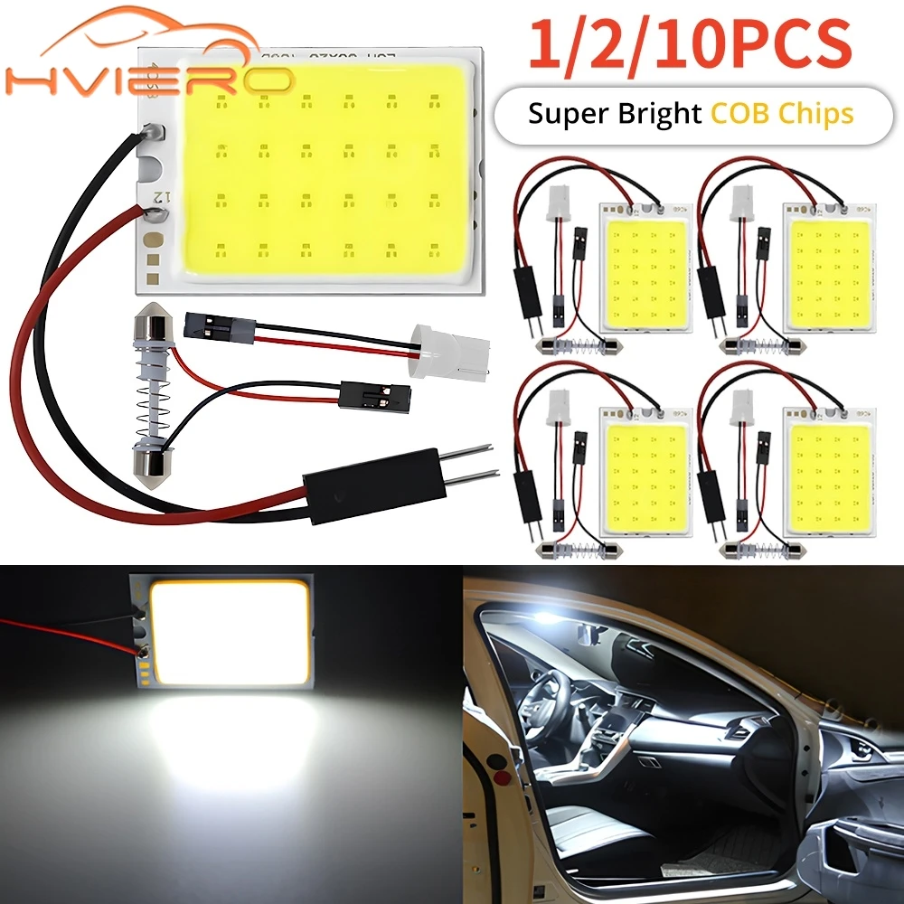 หลอดไฟ LED T10 สำหรับรถยนต์และรถจักรยานยนต์
