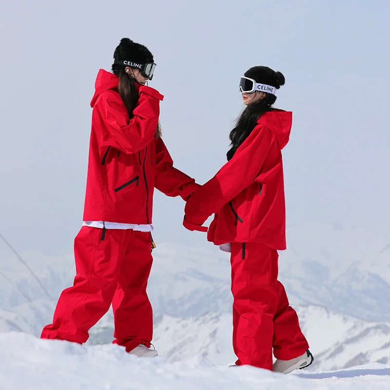 NuJune X Zachariah Women Skiing Suit Windproof Warm Ski Jacket