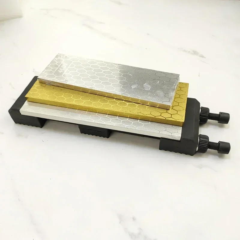 

1 pcs portable Multi-function silicone millstone whetstone base Knife Grinding stone clip diamond sharpener sharpening tools