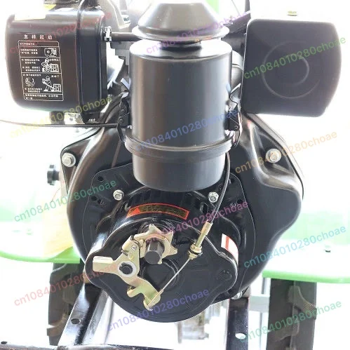 Diesel Engine Universal Pull-Free Starter Micro Tillage Generator Hand Crank