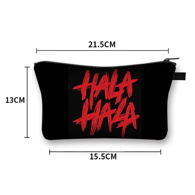 Korean Kpop ATEEZ Cosmetic Case Fellowship Break The Wall Women Makeup Bags Small Clutch Cute Cosmetic Organizer Toiletry Bag 4