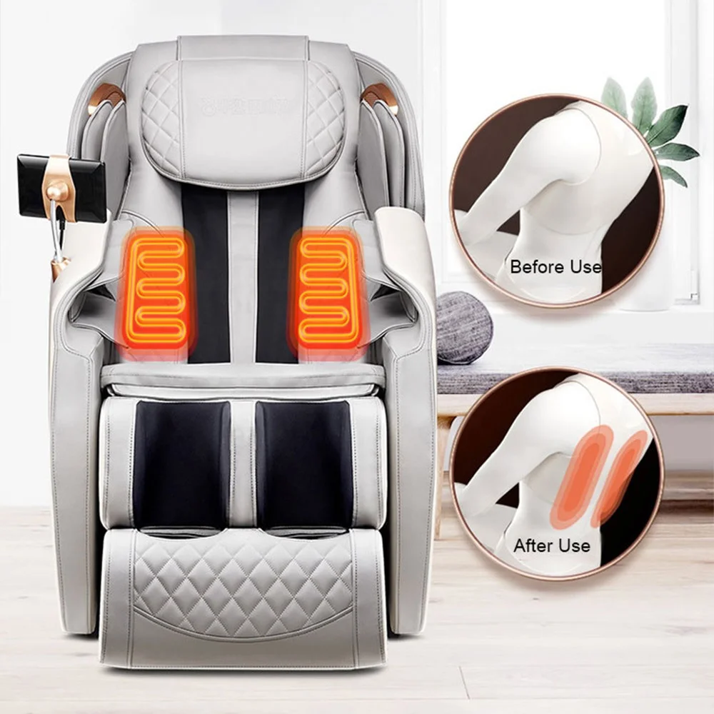 Cheap Price Full Body Therapy Electric Recliner Heat Foot Roller SL Track 3D Zero Gravity Stretch Shiatsu 4D Massage Chair 5