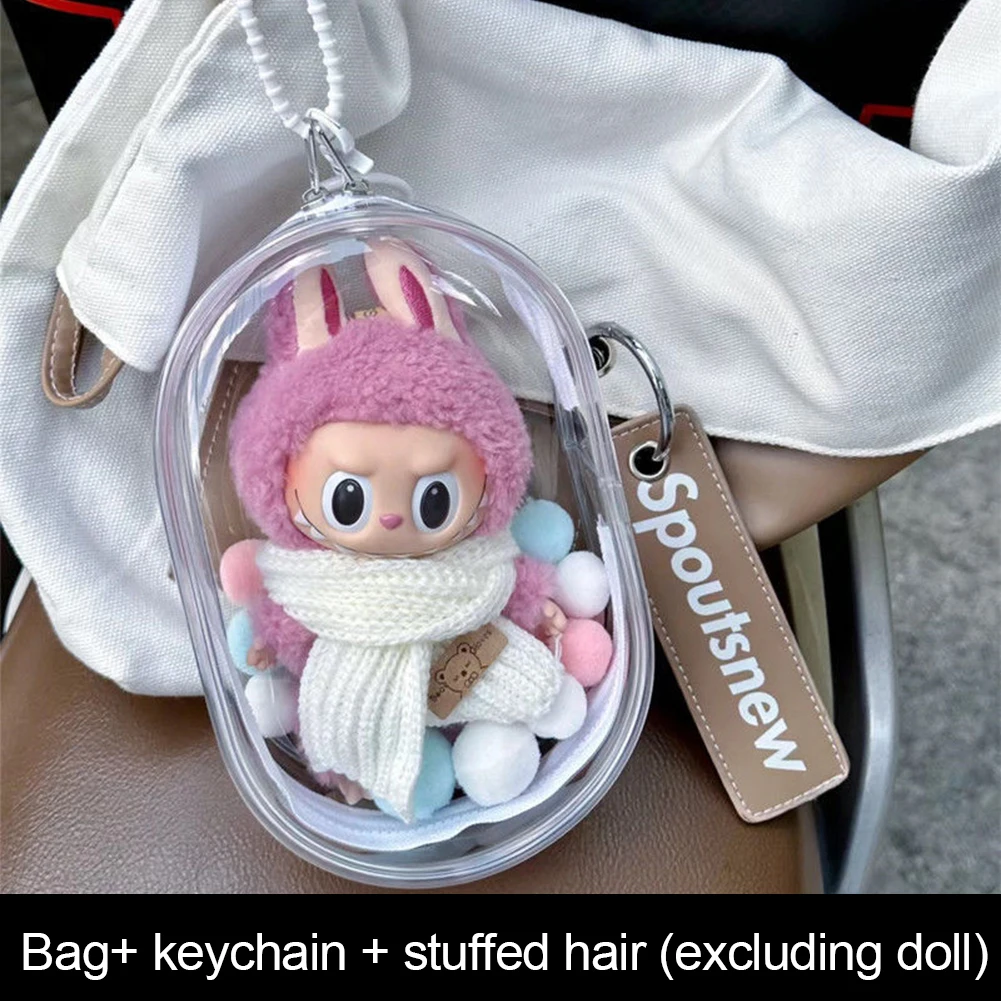 ラブブ BABA ぬいぐるみ ベージュ 約15cm ラブブ LABUBU Have a Seat ぬいぐるみ BABA - メルカリ