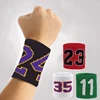 1 Pc Basketball Fitness Wristband Sport Sweatband Handband Sweat Absorption Wrist Support Brace Gym Volleyball Sports Bracer