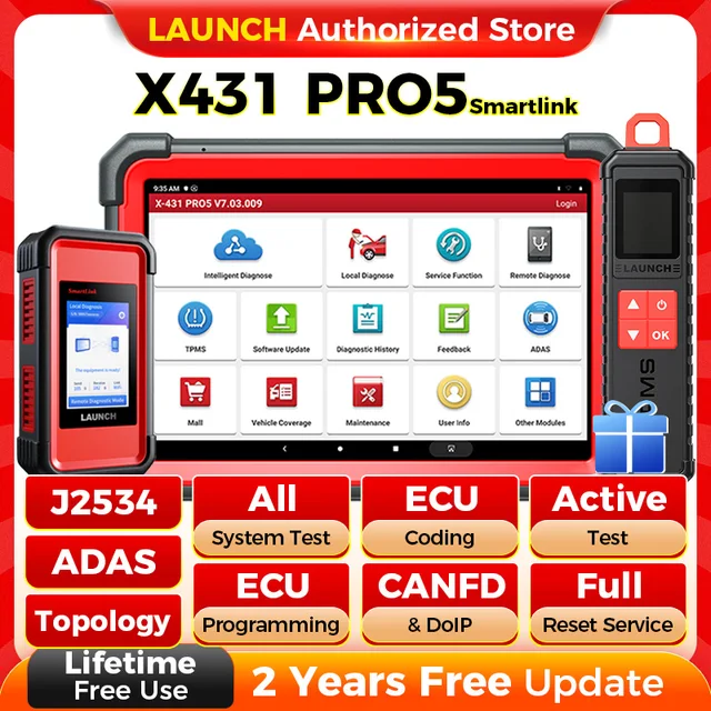 Launch X431 PRO5 OBD2 Scanner 1