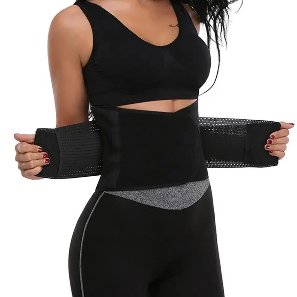 Waist Trainer Belt Elastic Slimming Body Shaper Fitness Belt Sport Girdle Workout  Shapewear for Women MC889 - AliExpress
