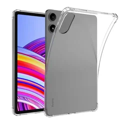 Custodia per tablet in silicone trasparente antiurto con protezione a celle d'aria, 12,1 pollici
