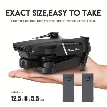 2024 New E88 Pro WIFI FPV drone camera height hold RC foldable quadcopter for Halloween, Thanksgiving, Christmas, gifts 1
