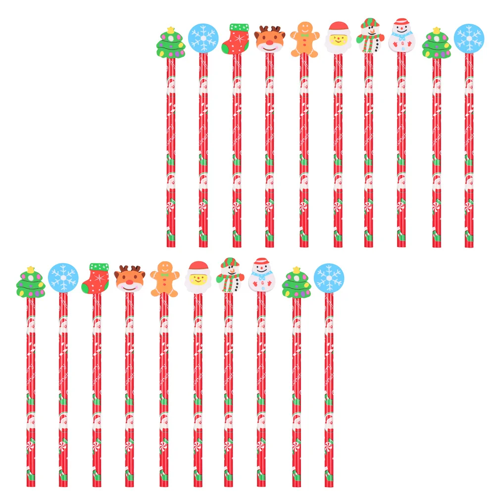 

Цветные карандаши с оленями для детей, детские карандаши, праздничные цветные карандаши с ластиками