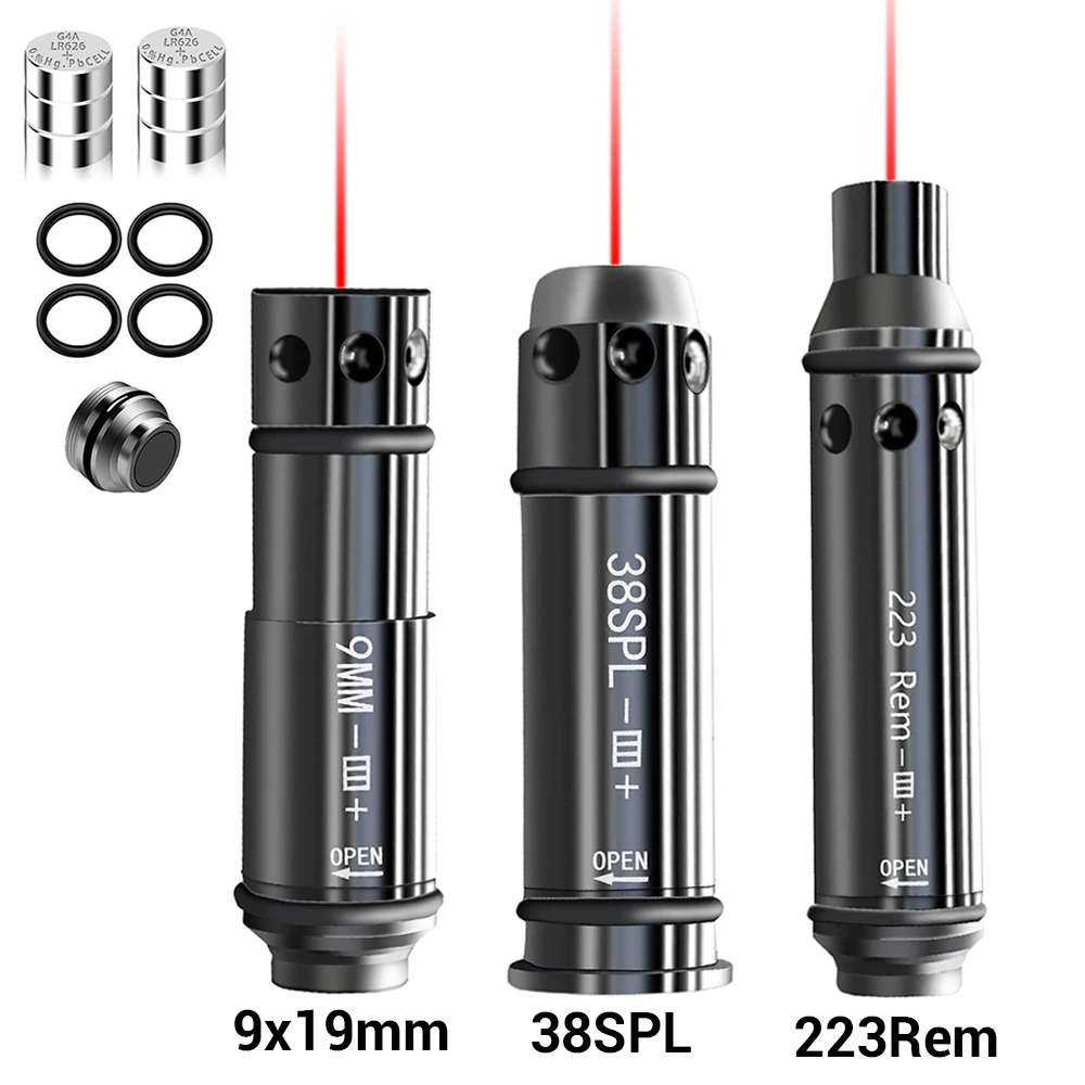 LaserTrainingBullet9mm38SPL223RemDryFireLaserTrainerCartridge