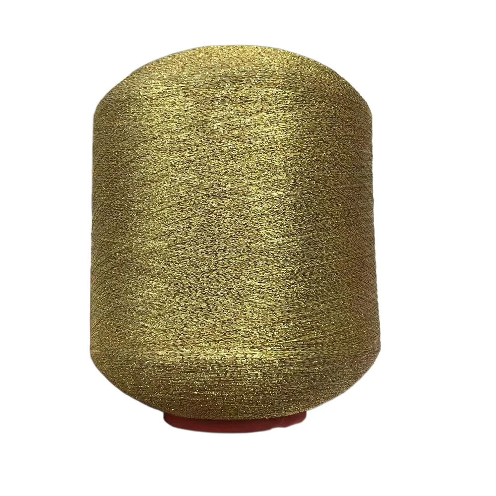 500g Metallic Yarn for hand knitting Crochet gold silver yarn to knit Colorful partner line threads DIY handmake Crocheting 6
