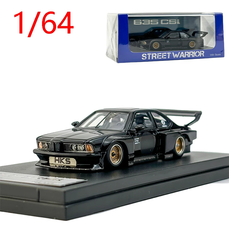Diecast 1/64 Scale BMW E24 635 CSI Wide-body Alloy BMW E24 635 CSI
