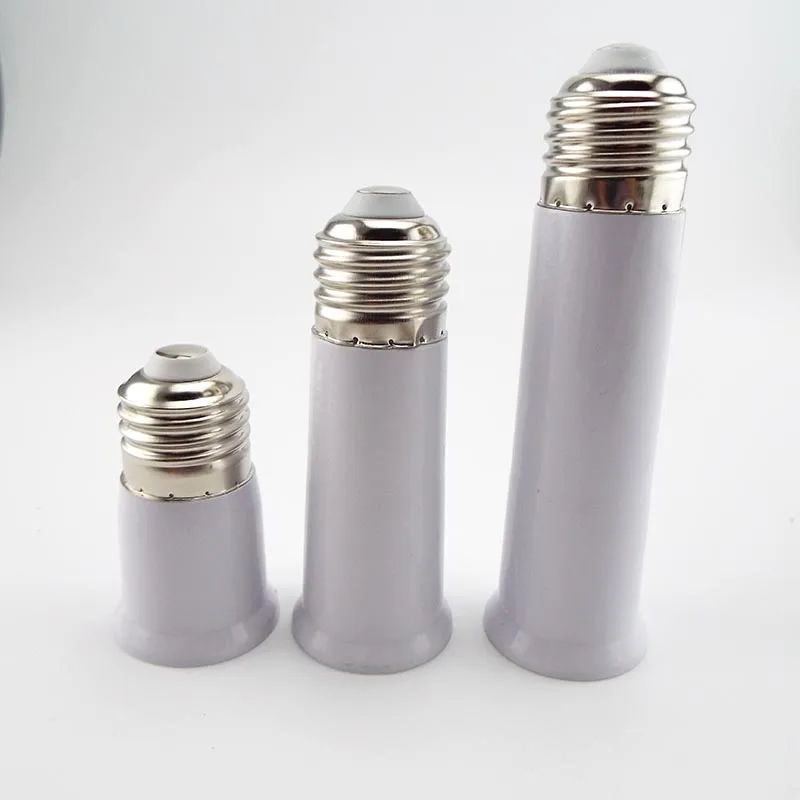 Lamp Holder Lamp Bulb Holder Socket Converter Lamp Base Lamp Socket Adapter Led Lamp Base Lamp Socket Extender E27 to E27 LED Light Bulb Base Socket Flexible Extension Lamp Holder Converter Plug 18cm/28cm/38cm/48cm/58cm