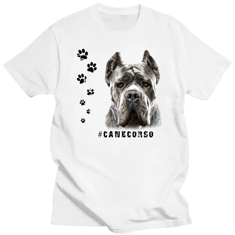 Cane Corso Maglietta Da Donna Hashtag Tee Dog Breed Gift Print Pet Puppy Funny Streetwear Tee Shirt