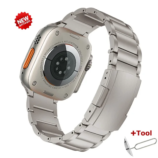 Premium Titanium Watch Band - Luxury Bracelet Edition