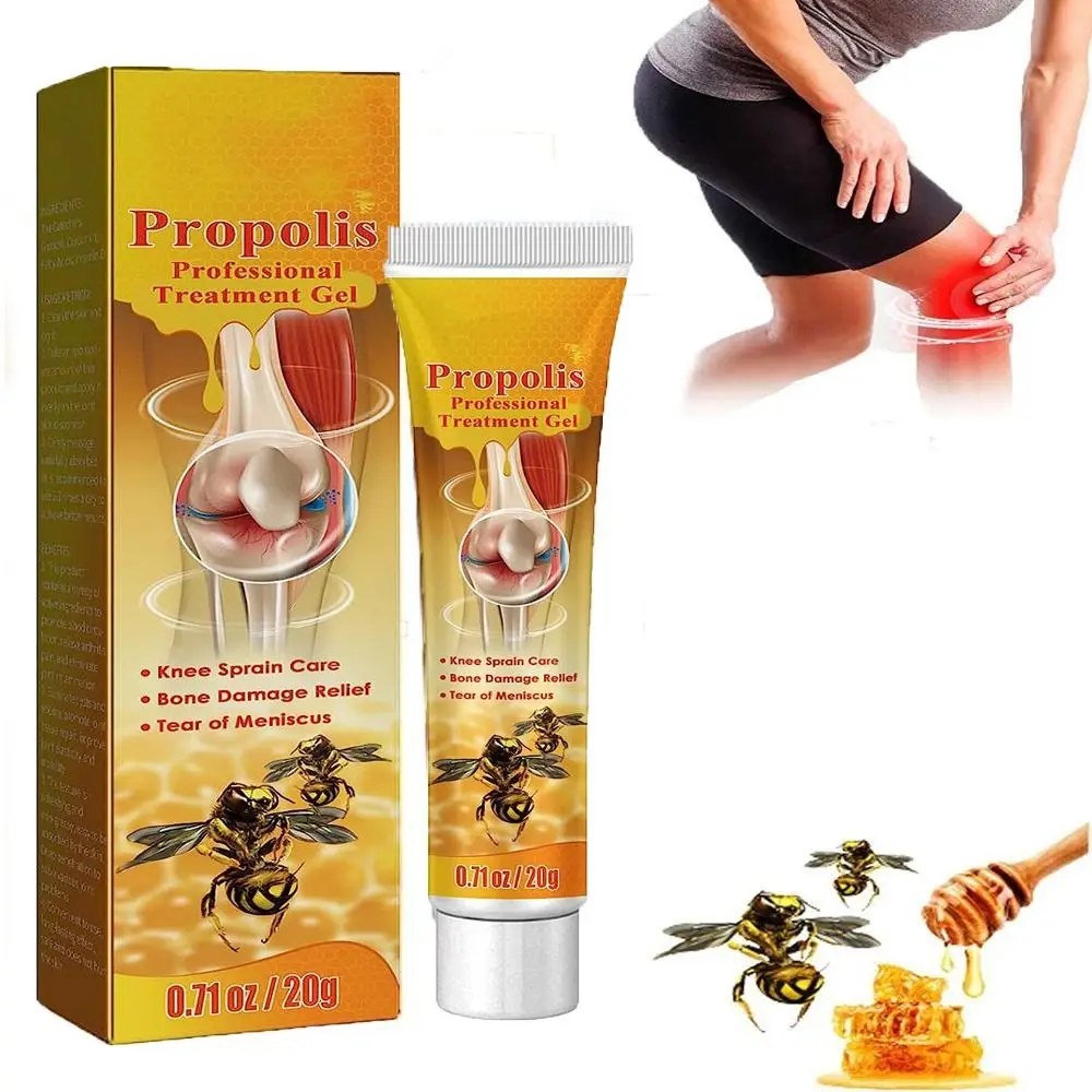 

Relieve Knee Pain Bee Venom Treatment Gel Body Cream Joint Pain Propolis Professional Treatment Gel