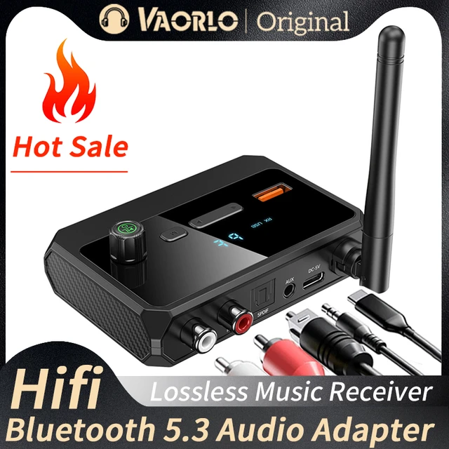 Récepteur Bluetooth 5.0 Adaptateur sans fil Aux Audio Sortie Audio Vintage  Audio Haut-Parleur Amplificateur