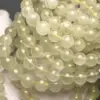 Meihan A+ Natural Libyan Gold Tektite Meteorite Round Loose Beads Bracelet For Jewelry Making Design Gift 3