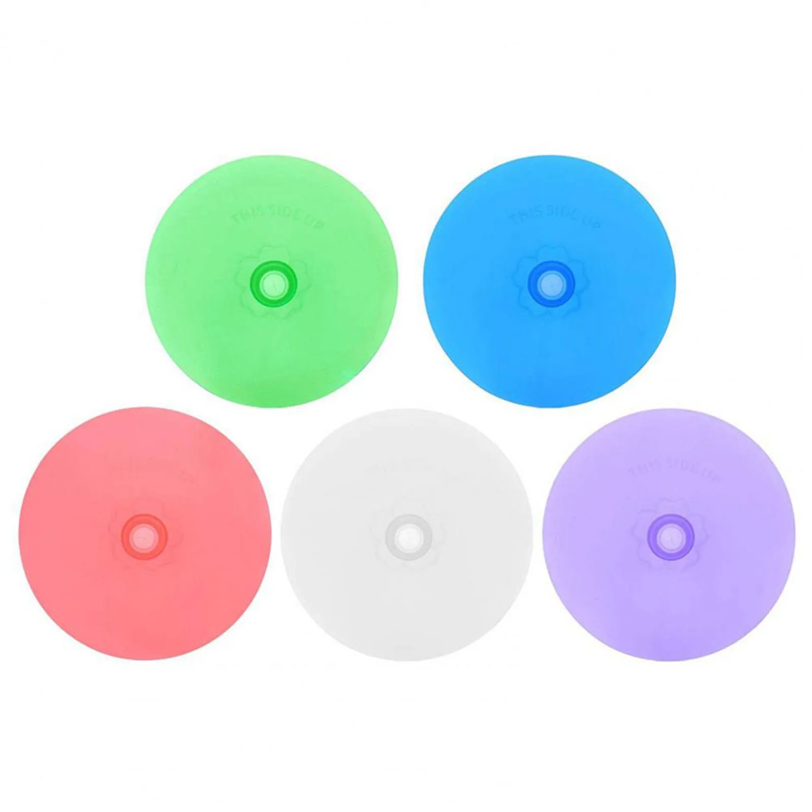 

Silicone Fermenting Lids 86mm No BPA 5pcs/set Fermented Probiotic Food For Kimchi Pickles Metal Rings Durable Practical