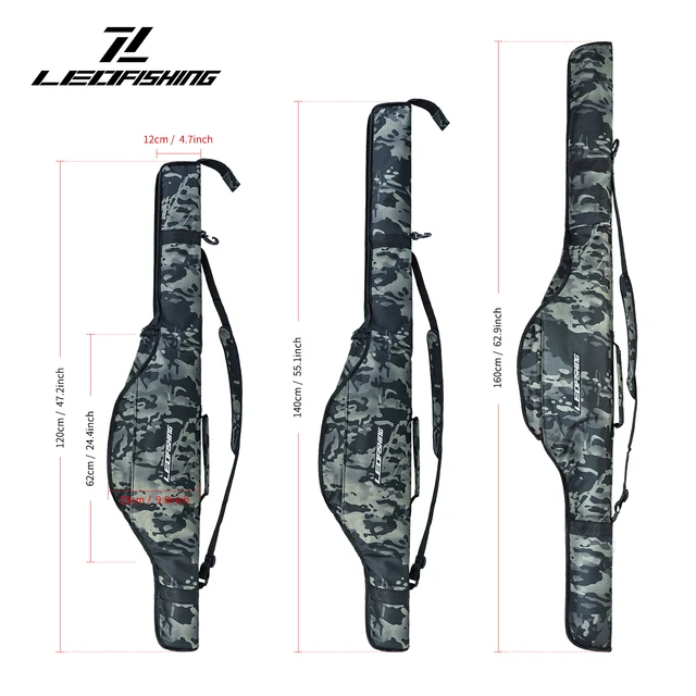 LEOFISHING 루어 플라이 낚싯대 가방: 안전하고 안정적인 보관을 위한 프리미엄 솔루션