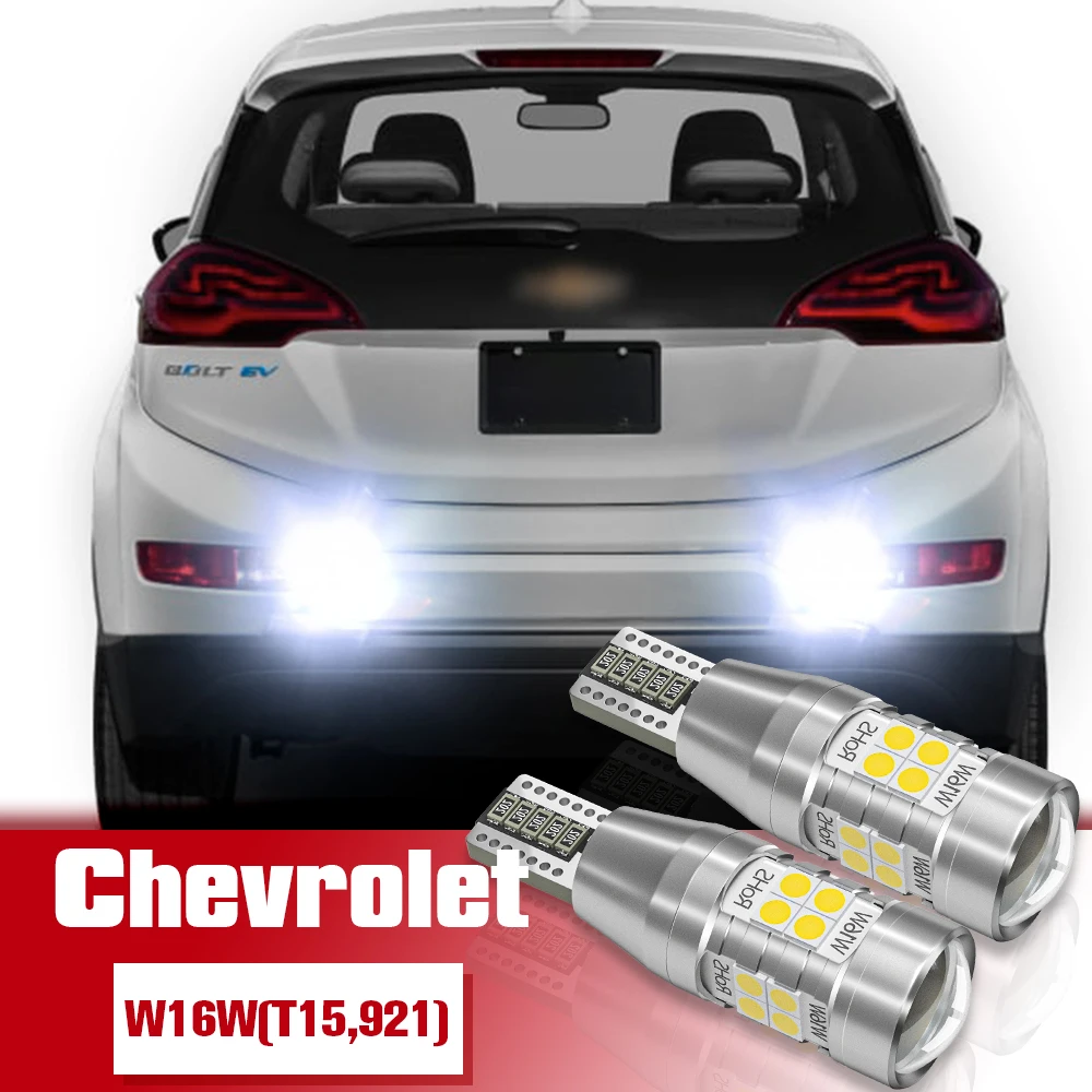 

Reverse Light Accessories 2pcs LED Bulb Lamp W16W T15 921 For Chevrolet Bolt Camaro Captiva Cruze Epica Malibu 2012-2015