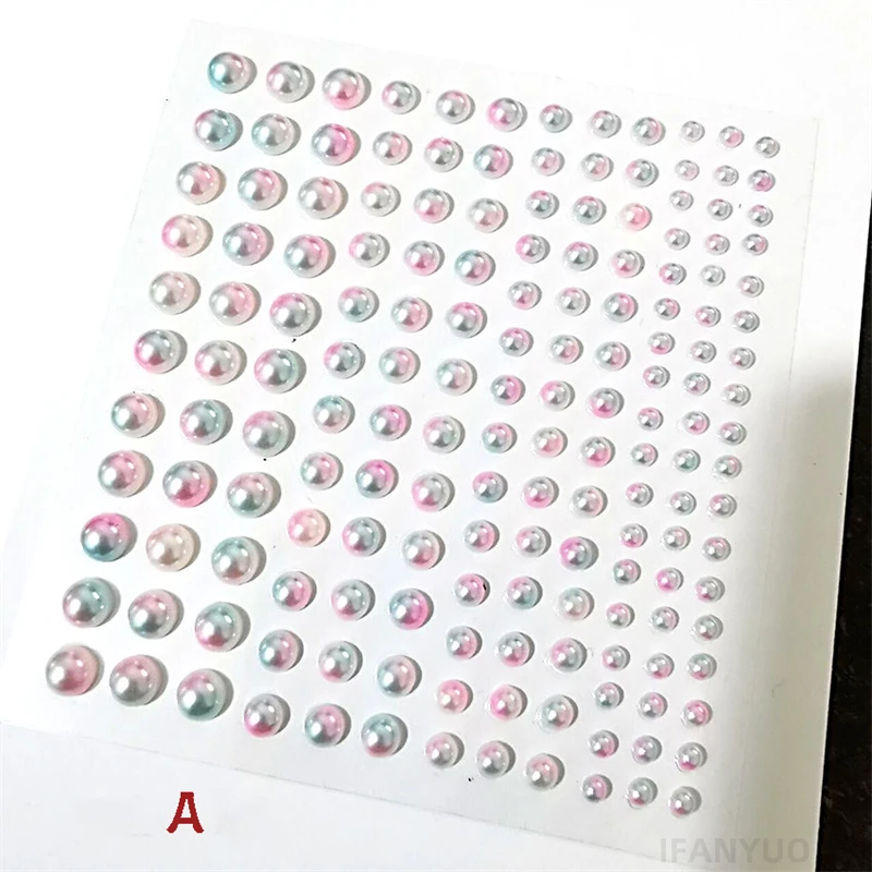 132pc Colorful Diamond Face Body Stickers Mixed Size Self Adhesive Eyeshadow Diamond Fake Tattoos Rhinestone Party Decoration_voghion.com