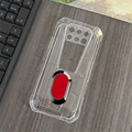 Clear Tpu A Red