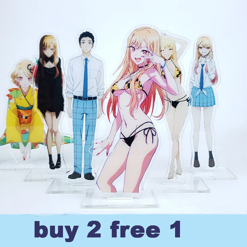 Anime Stand Sono Bisque Doll Wa Koi Wo Suru Marin Kitagawa Mayuzumi Fuyuko  Acrylic Figure Display Desktop Decoration 15cm - Key Chains - AliExpress