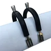 Stainless Steel Riding Spur 17mm Short Shank Ball End English Spurs Wrapped Rubber Horse Riding Equipment 1
