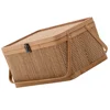 1Pc Bamboo Basket Woven Storage Kitchen Shopping Harvesting Container Dry Goods Household Gardening Baskets Handheld Fruits Egg 4