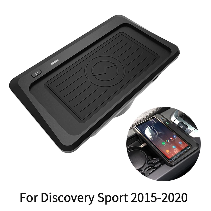 

Car Wireless Charger Mobile Phone Charging Fast Car Charger Wireless Charging For Land Rover Discovery 2015-2019